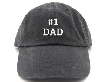 number one dad hat