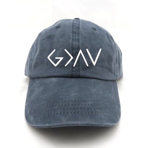 God is greater than the highs and lows hat - christian hat - christian gift - gifts for her - gifts for him