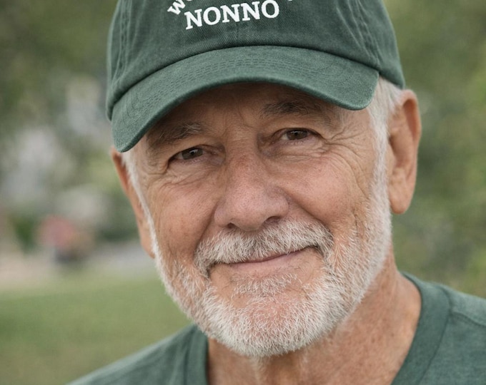 World's Nonno Hat – Father's Day Gift, Grandpa Dad Hat