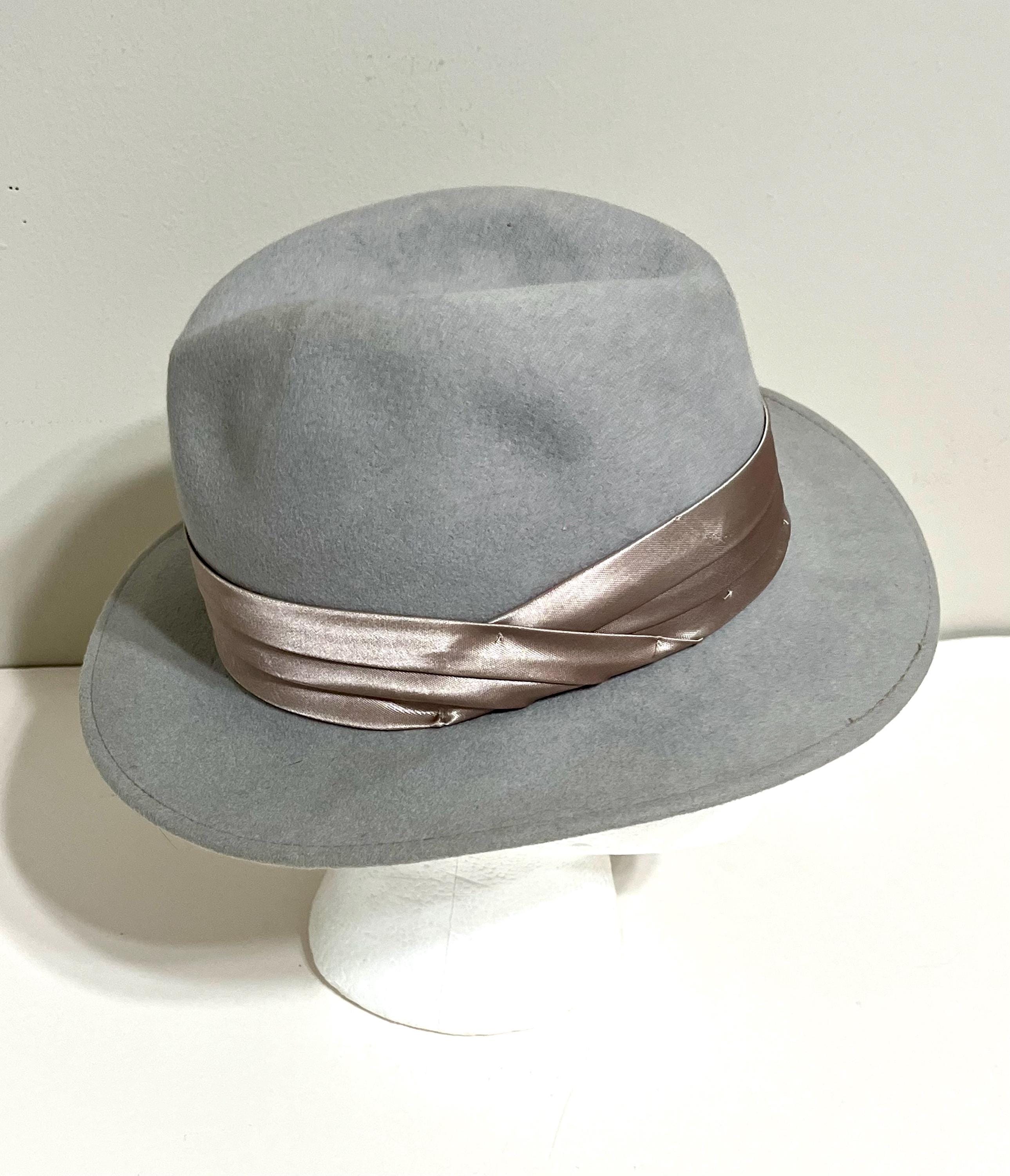Vintage Beresford Gray Black Ombré Shiny Cellophane Straw Woven Cloche Hat Beresford Hat - Etsy main image 4