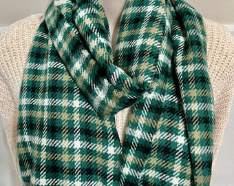 ヴィンテージの白黒ふわふわクロス柄ブランケットポンチョ - Etsy 日本