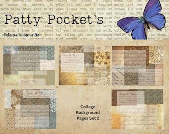 Collage Background Pages Set 2