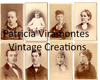 Vintage Portraits Set 6