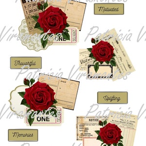 Rose Embellishment Digital Kit 1