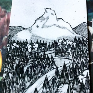 Lonely Road to the Lonely Mountain Postcards