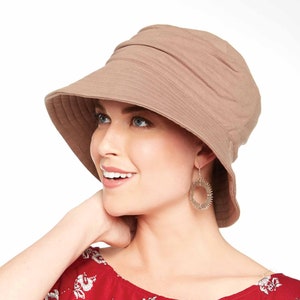 Cardani UPF 50+ Pleated Sun Hat | 100% Cotton with Aloe Vera Lining