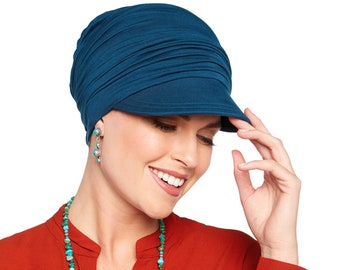 Gavroche ample Cardani | Chapeau en bambou pour patients atteints de cancer | Bonnet de chimio