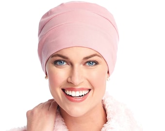 100% Cotton Three Seam Sleeping Cap for Women  | Sleep Caps for Cancer Patients | Chemo Hats | Soft Sleeping Hats for Chemotherapy