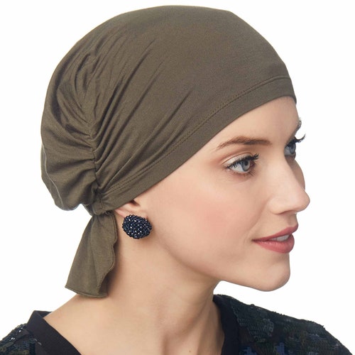 Cool Viscose suitable for hair loss Chemo Head Scarf alopecia Padded 