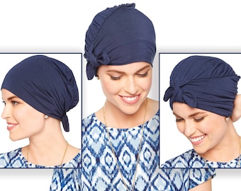 Three in One Vintage Hat | Cardani Viscose from Bamboo Headcovering