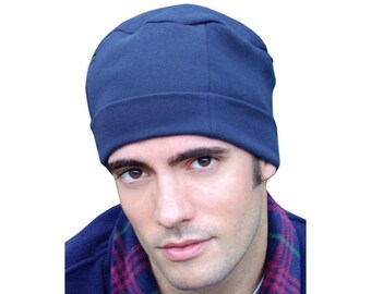 mens sleeping gown and cap