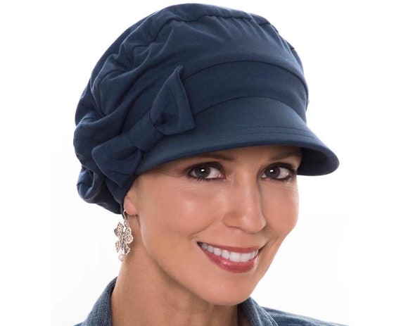 帽子 SILK SCARF CAP/ NAVY Men's Yacht Captain Skipper Anchor Hat with Sailor Scarf