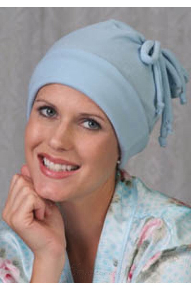 Two Bow Sleep Cap Sleeping Caps for Women Cancer Patients Etsy