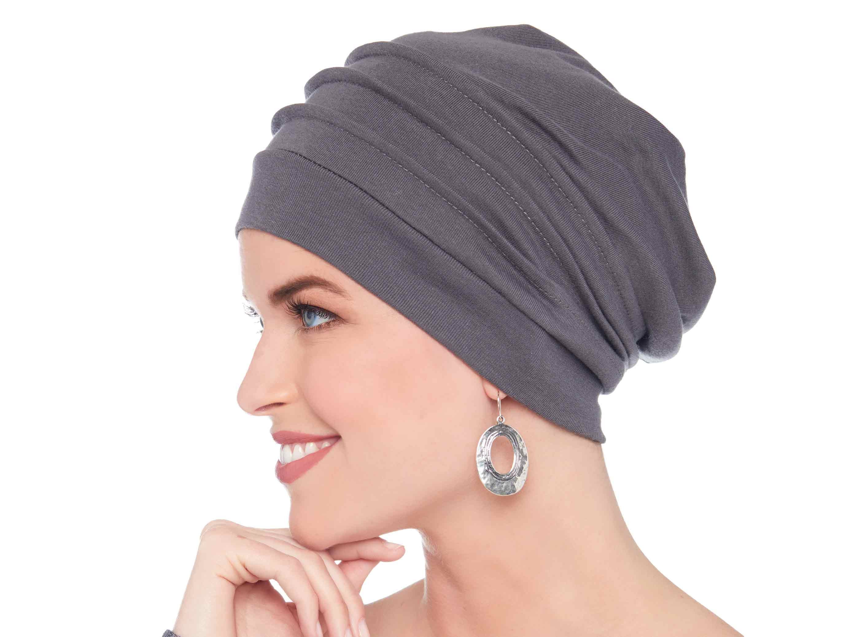 100% Cotton Slouchy Snood Hat for Women | Slouch Hat