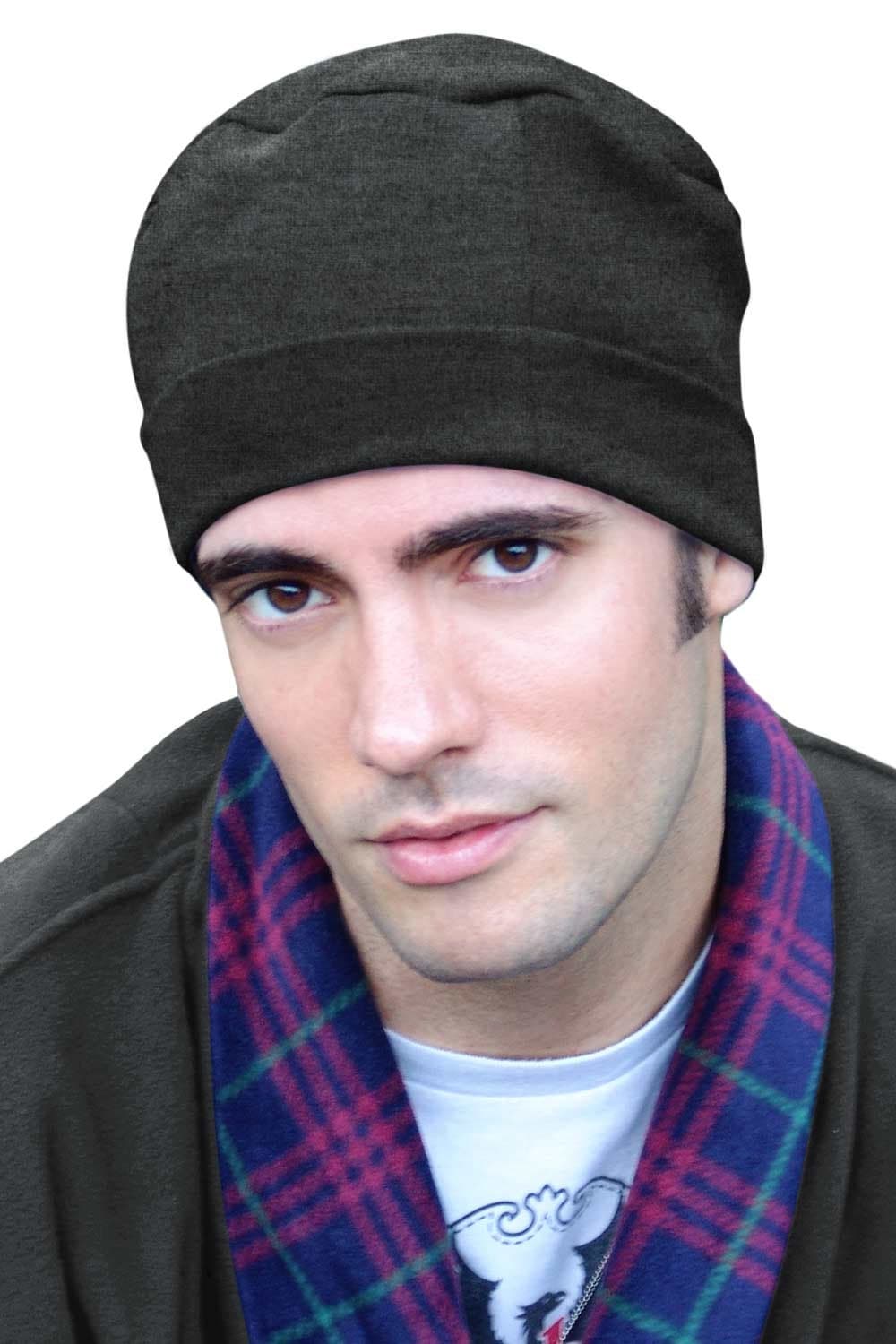 100 Cotton Mens Sleeping Cap Night Cap Soft Sleep Hat Etsy
