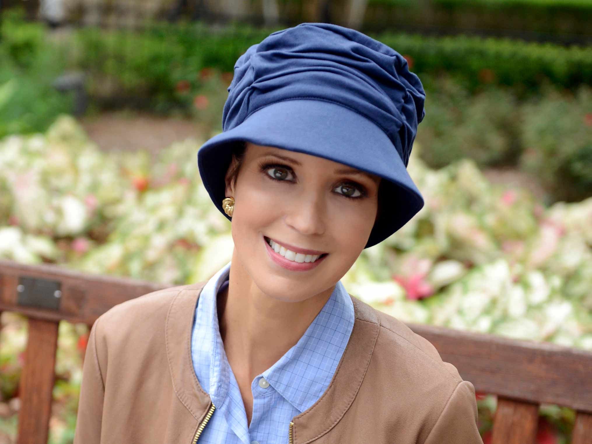 Cardani UPF 50+ Pleated Sun Hat | 100% Cotton bamboo Lining Lauren Visor HatNWOT Ultra Wide Cotton Linen Hat UPF 50+ | Women main image 3