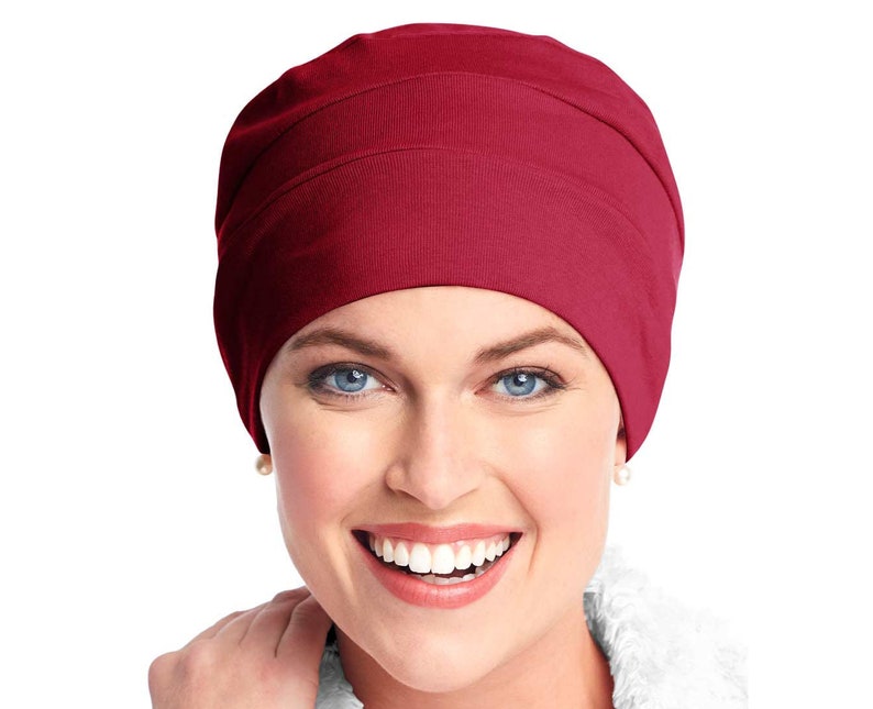 100 Cotton Three Seam Sleeping Cap for Women Sleep Caps Etsy