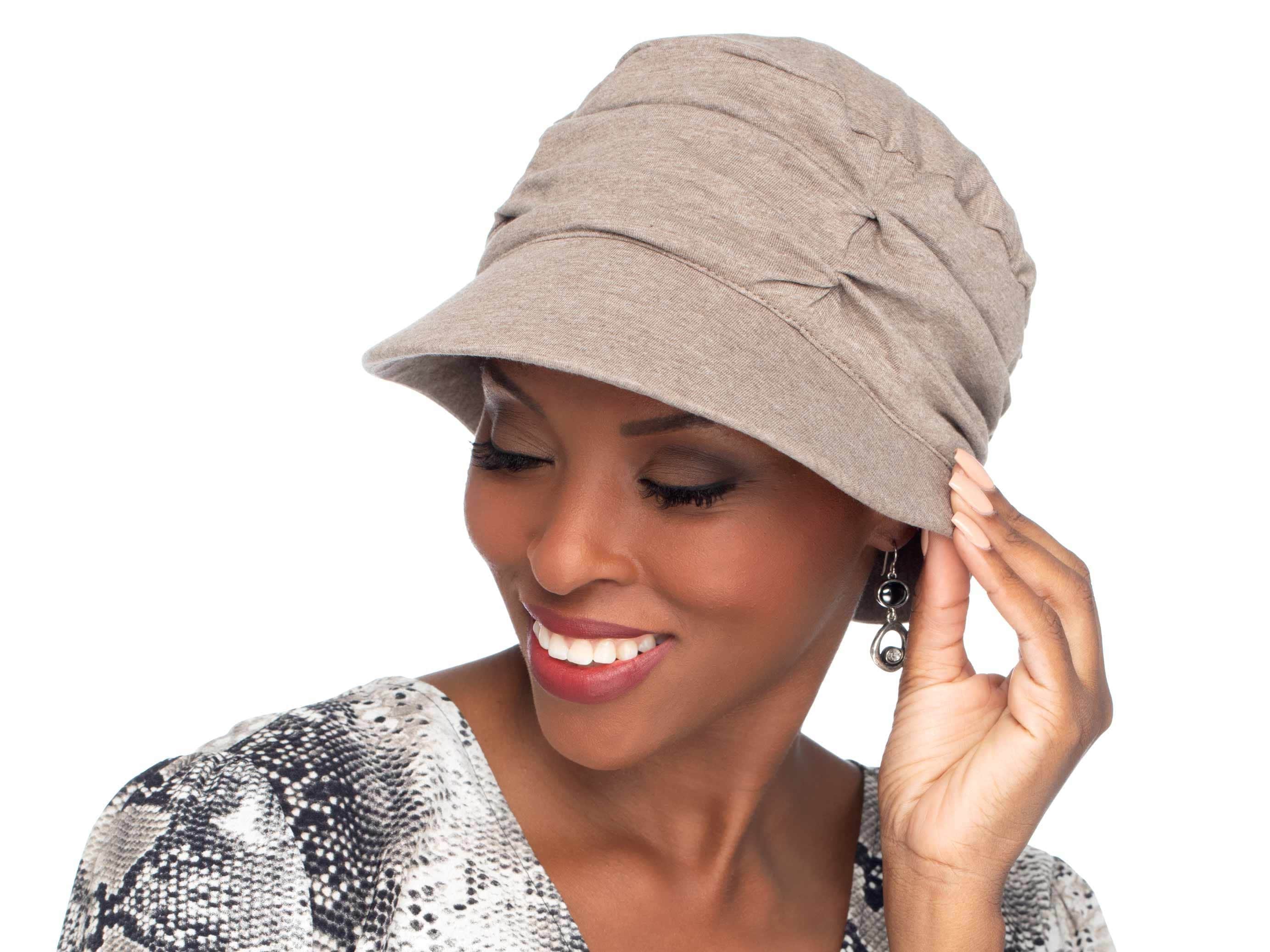 Lauren Visor Hat | Cardani 100% Organic Cotton Hat with Bamboo Lining | UPF 50+ Sun Protection