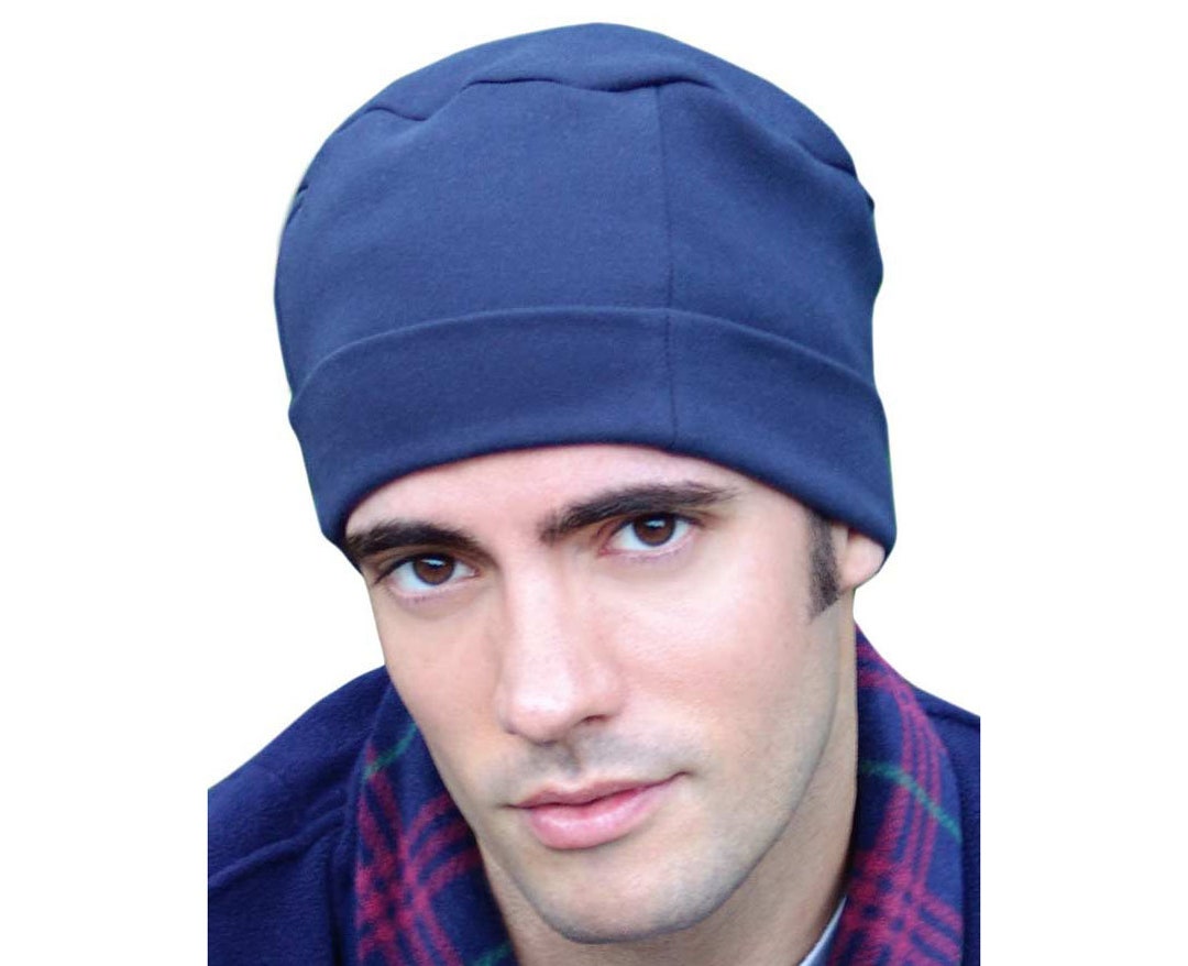 100 Cotton Mens Sleeping Cap Night Cap Soft Sleep Hat Sleep Caps