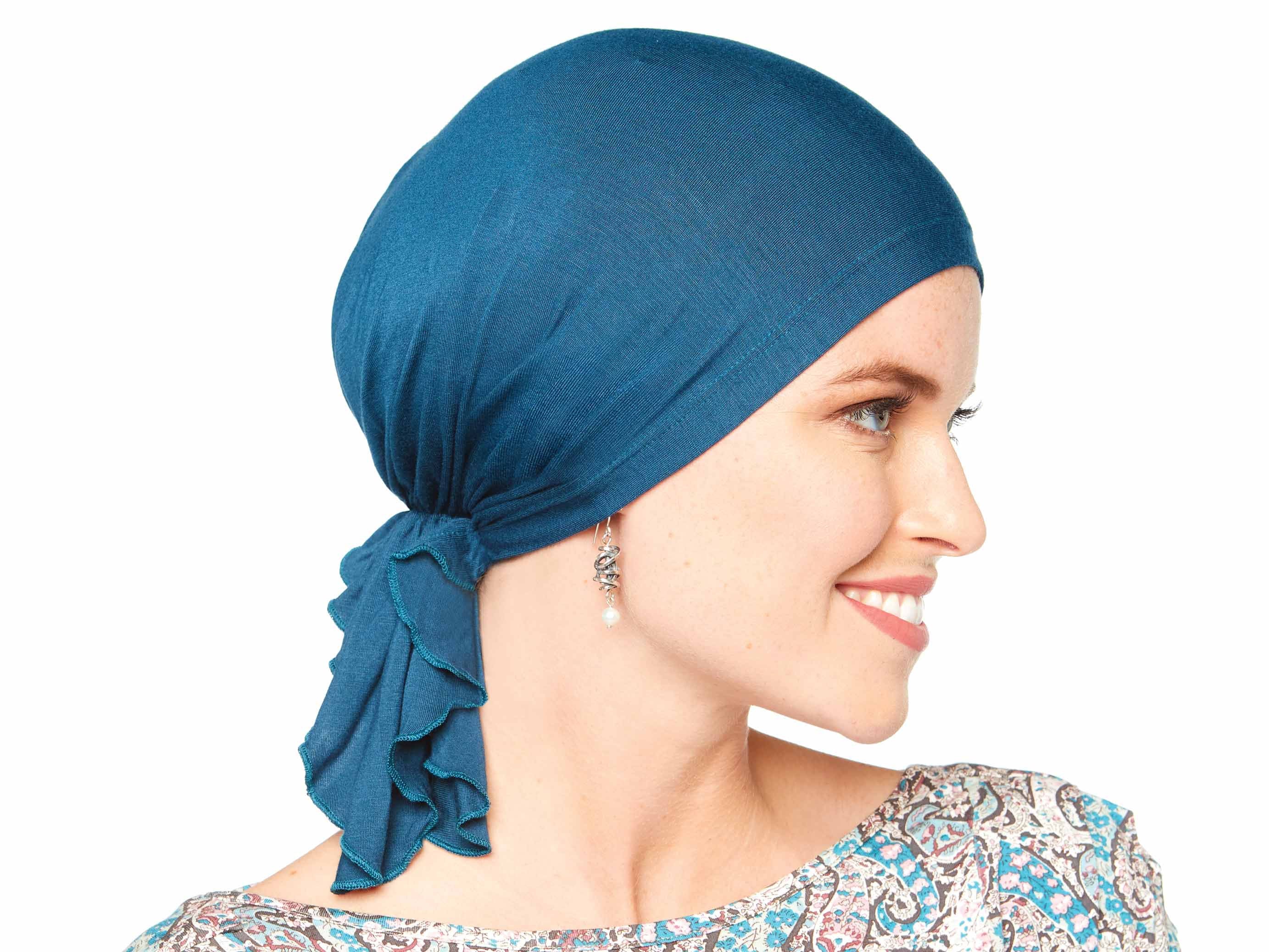 tied head scarves