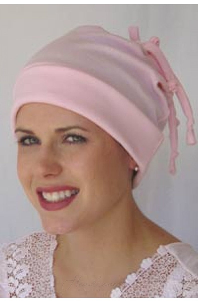Two Bow Sleep Cap Sleeping Caps for Women Cancer Patients Etsy