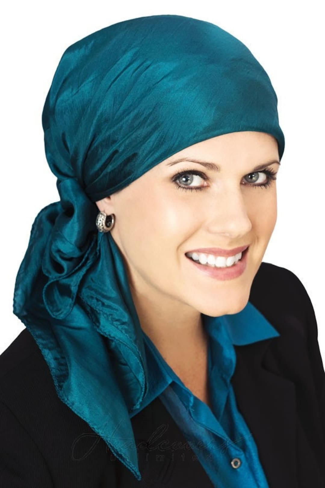 Solid Silk Square Head Scarf 100 Silk Head Scarves Cancer Scarves