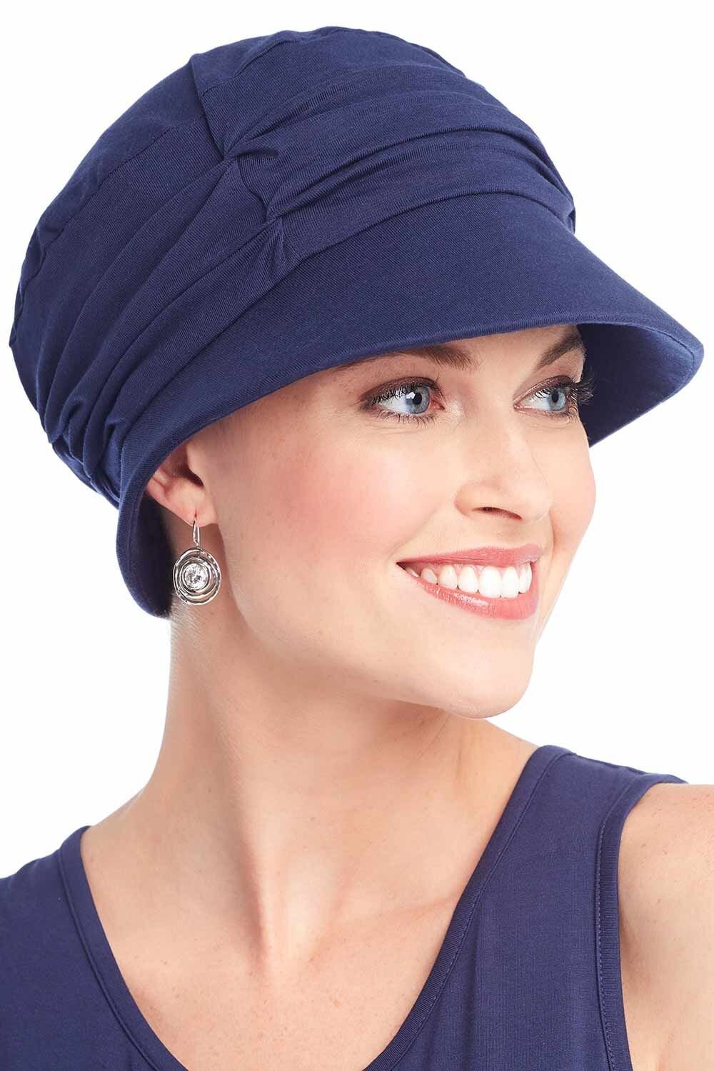 Lauren Visor Hat | Cardani 100% Organic Cotton Hat With  display picture 2