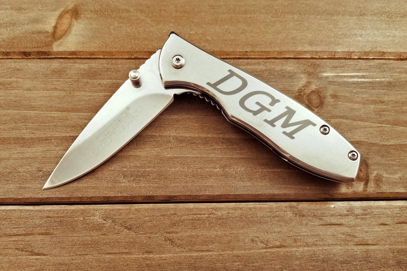 Personalized Pocket Knife Custom Knife Laser Engraved Etsy