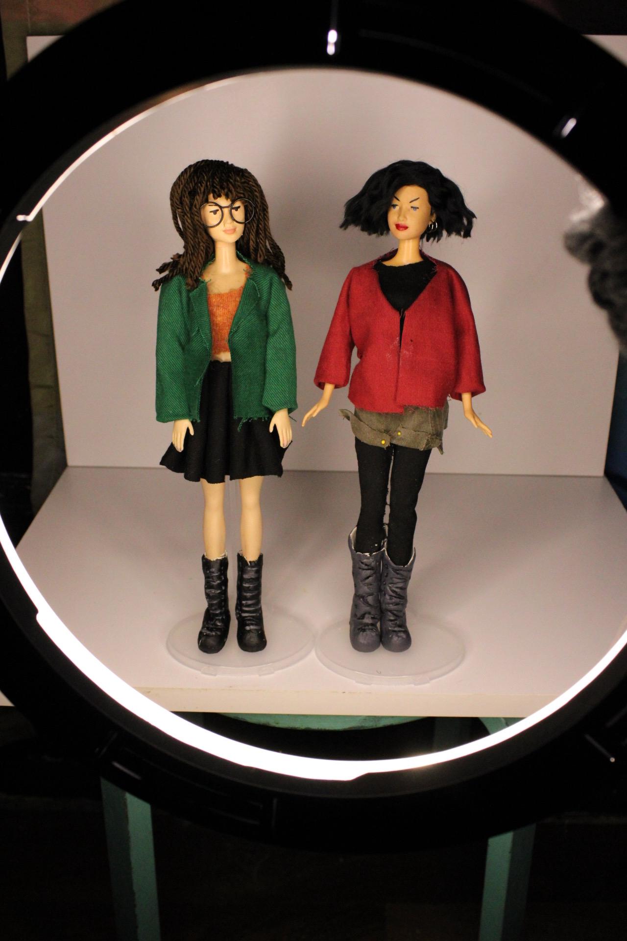 Daria and Jane OOAK Doll Set - Handmade Collectible Figures - Etsy