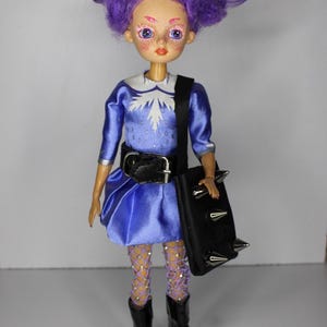 OOAK Collectible Art Doll - Handmade Doll - Gothic and Cute Doll - Ready to ship