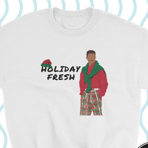 Fresh prince of bel air ugly christmas sweater deals