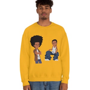 Riley and Huey Crewneck Sweatshirt- TV Classic Cartoon sweater, Christmas Holiday Birthday Gift for Brother, Best Friend, Classic TV Sweater