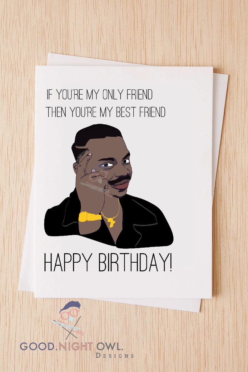Roll Safe Meme Happy Birthday Card Funny Happy Birthday Card Etsy