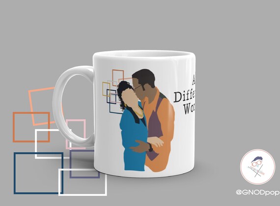 It's A Different World Coffee Mug, Classic TV Mug, Gift for Wife, Gift for Husband,  Gift for Boyfriend, Black Love Mug, Gift For Student