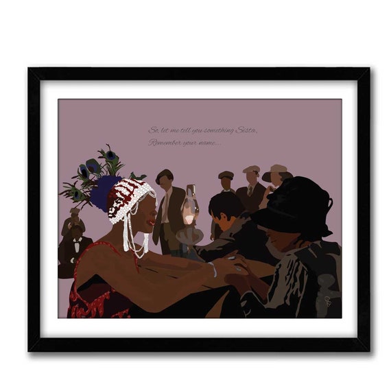 So, Let Me Tell You Something Sista-Suge Avery, , The Color Purple Movie Art PosterChristmas Gift, Classic Movie Print , Feminist Art