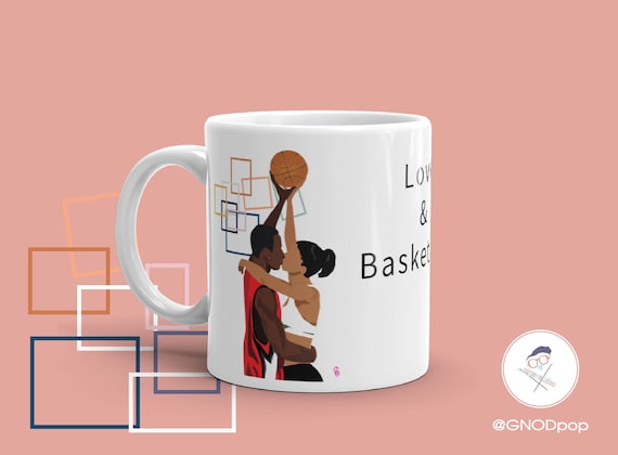 Love and Basketball Coffee Mug, Classic Movie Mug, Gift for Wife, Gift for Husband,  Gift for Boyfriend, Black Love Mug