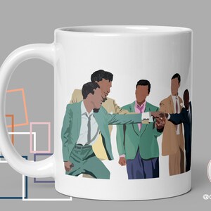 The Five Heartbeats Coffee Much - Classic Movie Art, Christmas Holiday Gift Coffee Mug, Classic Movie Mug, Gift for Wife, Gift for Husband