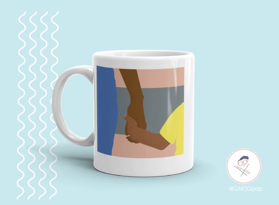 Never Let Go Coffee Mug, Black Mother's Day Gift , Coffee Mug, Mom Birthday Gift, Wife Mom Sweet Coffee Mug, Gift for Aunt