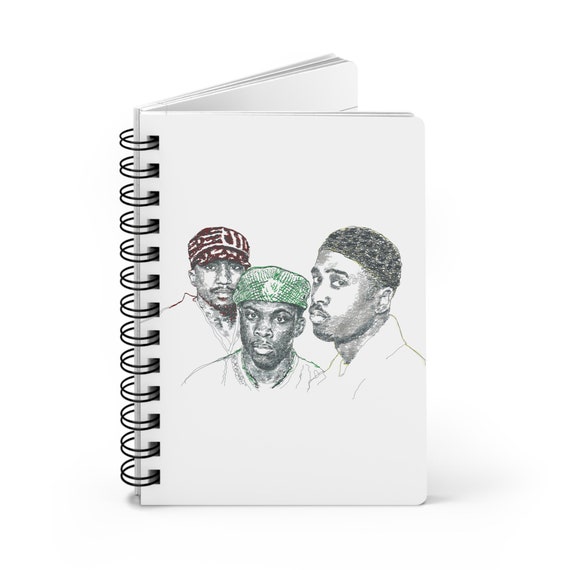 A Tribe Hip Hop Notebook Journal, Ruled Lined Notebook, Gift for student, Gift for teacher, Blank Notebook Inspirational Writing Journal