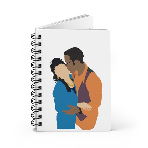 A different World Writer's Journal, Black Love Notebook, Gift for Writer, Gift for Boyfriend, Girlfriend,  Blank Writing HBCU Journal