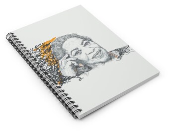 Writer's Journal, Toni Morrison Notebook, Gift for Writer, Gift for Sister, Mother, Blank Notebook Inspirational Writing Journal, BHM