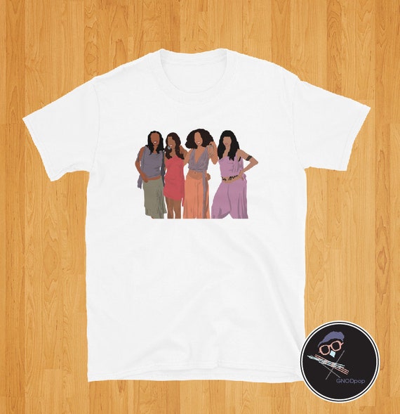 Girlfriends T-shirt  from 90's TV  Classic Show Gift For Best Friend, Gift for Sister, BFF Gift, College Tee