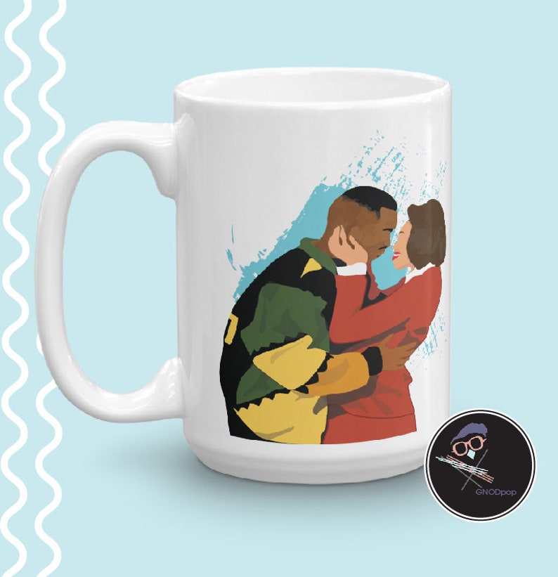 Maldita Gina, taza de café clásica de los años 90, taza de TV clásica de Martin Gina - Martin TV Show, años 90, hip hop, Black Love, Martin Show, arte del dormitorio imagen 2
