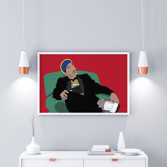 Fresh Prince Poster - Classic TV Poster - 90's Poster, hip hop poster, Wall Art, Home Office Art, Dorm art, Christmas Holiday Gift Husband