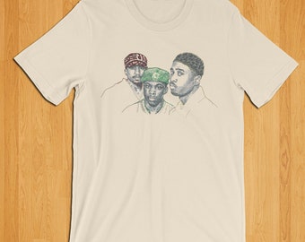 A Tribe Called Quest T-Shirt, Q-tip, Phife Dawg, Hip Hop T-Shirt, Music T-shirt, Old School Hip Hop, 90&#39;s Shirt, 80&#39;s Shirt, Classic Rap