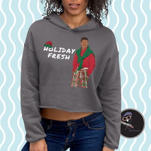 cropped christmas sweater