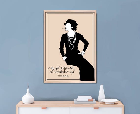 Wall Art, Fashion Poster, Christmas Gift, Birthday Gift, Home Decor, Gift For Friend, Fashion Style Art