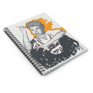 Writer&#39;s Journal, Lorraine Hansberry Notebook, Gift for Writer, Gift for Sister, Mother, Blank Notebook Inspirational Writing Journal