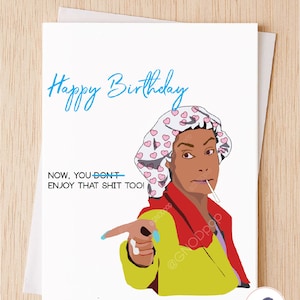 Funny Modern Meme Birthday Day Card, Real World Birthday Card Husband, Boyfriend Love Card Wife Girlfriend - Funny card for Co-worker