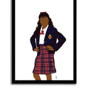 90&#39;s Poster Fresh Prince of Bel Air Poster - Ashley Banks , Classic TV Poster - 90&#39;s Poster, Pop Art, Tv Art, Black Art Christmas Gift